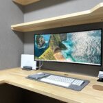 デスク マッド マルチモニター 書斎 L字デスク